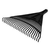 Грабли веерные полипропиленовые без черенка, 24 зуба, Россия Сибртех