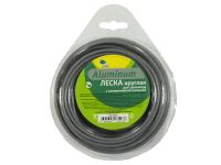 Леска для триммера "Aluminum" круглая, 3,0ммх10м Yard