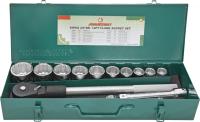 Набор головок торцевых дюймовых 3/4 DR, SAE 7/8 --2 , 15 предметов Jonnesway S04H6615S
