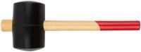 Киянка резиновая, деревянная ручка 90 мм ( 1200 гр )
