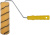 Валик полиакриловый, бежевый с черной полоской, диам. 40/61 мм, ворс 10,4 мм, 230 мм