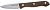 Нож LEGIONER "GERMANICA" овощной, тип "Line" с деревянной ручкой, нерж лезвие 80 мм 