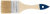 Кисть флейцевая "Лайт", натур. cветлая щетина, деревянная ручка  2" (50 мм)