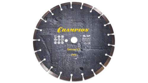 Диск алмазный CHAMPION бетон ST 300/25,4/10 Concremax (старый бетон ,ж/б с наполн.сред.тв)