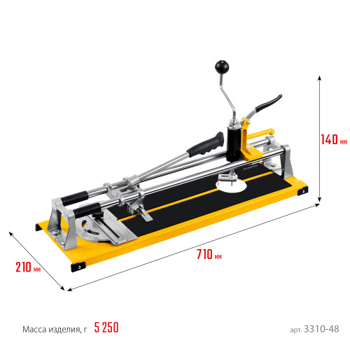 Плиткорез STAYER "MASTER", усиленный, с круговым резаком, 420 мм