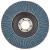 Круг лепестковый торцевой КЛТ-1, ZK10XW (цирконий), зерн. 16Н(Р80), 125 х 22,2 мм, БАЗ
