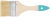 Кисть флейцевая, натур. cветлая щетина, деревянная ручка 2,5" (63 мм)