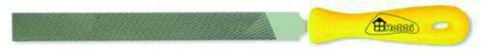 Напильник плоский тупоносый, пластмассовая рукоятка, №3, 150мм, РемоКолор