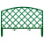 Забор декоративный "Сетка" 24 х 320 см, зеленый, Россия Palisad