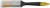 Кисть флейцевая "Лайн", искусственная щетина, пластиковая ручка 1,5" (38 мм)