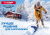 Движок снеговой "Скандинавия" пластиковый с алюминиевой планкой, 820 мм, ЗУБР 39937