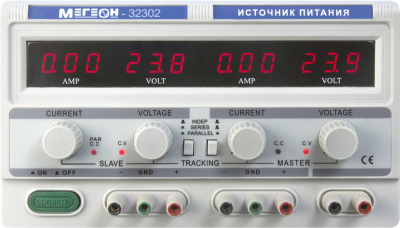 Трёхканальный линейный источник питания МЕГЕОН 32302