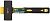 Кувалда кованая, фиберглассовая усиленная ручка Профи 1,5 кг