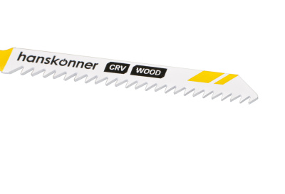 H02-111C Пилки для лобзика по дереву 2шт, T111C (мяг,тверд 5-50мм) Hanskonner