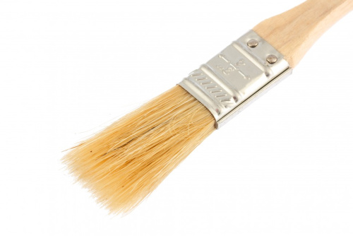 Кисть плоская Slimline 3/4" (20 мм), натуральная щетина, деревянная ручка Sparta