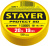 Желтая изолента ПВХ, 20м х 19мм STAYER Protect-20