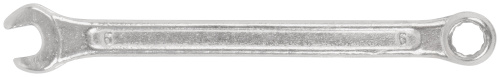 Ключ комбинированный, цинковое покрытие  6 мм