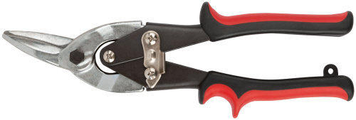 Ножницы по металлу "Aviation" усиленные, прорезиненные ручки, левые 250 мм