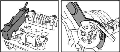 Набор фиксаторов для установки и регулировки фаз ГРМ (LAND ROVER V8 5,0, JAGUAR)JTC /1