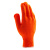 Перчатки трикотажные, акрил, ПВХ гель "Протектор", оранжевый, оверлок, Россия СИБРТЕХ