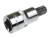 Бита-головка TORX с отверстием 1/2" х T55H, длина 55мм JTC