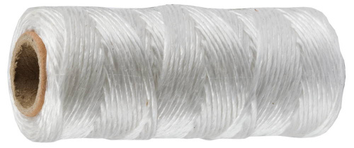 Шпагат STAYER многоцелевой полипропиленовый, 1, 5 мм, белый, 60 м, 32 кгс, 0,8 ктекс