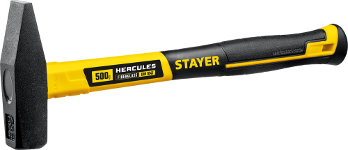 Молоток слесарный с фиберглассовой рукояткой STAYER Hercules 500 г