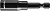 Бита ЗУБР "ПРОФИ" с торцовой головкой, удлиненная, хвостовик E 1/4", 8 мм, 1шт