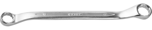 Накидной гаечный ключ изогнутый 13 x 14 мм, ЗУБР