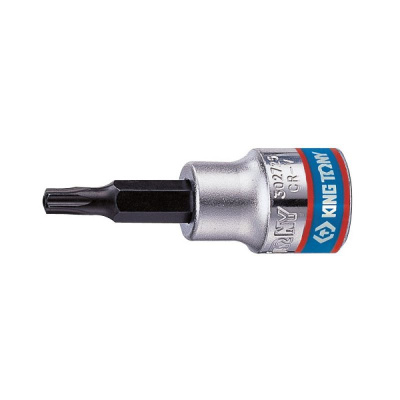 Насадка (бита) торцевая 3/8", TORX, T10, L = 50 мм, с отверстием KING TONY