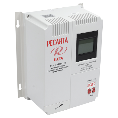 Стабилизатор АСН- 5 000 Н/1-Ц Ресанта Lux