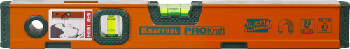 Уровень KRAFTOOL "KRAFT-MAX" магнитный, особо усилен, 2 ампулы, 40см