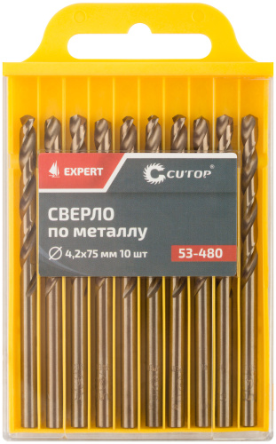 Сверло по металлу Cutop EXPERT, 4,2х75 мм (10 шт)