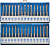 Набор ЗУБР: Биты со специальными профилями, обточенные, хромомолибденовая сталь, 50 мм, 30 предметов