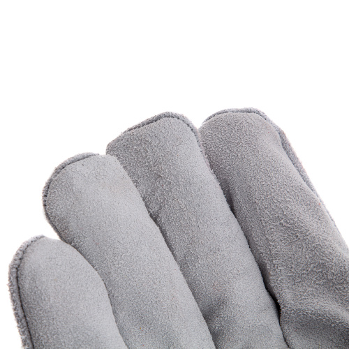 Перчатки спилковые с манжетой для садовых и строительных работ, утолщенные, размер XL Сибртех