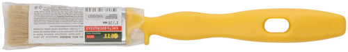 Кисть флейцевая "Стронг", натур.светлая щетина, пластиковая ручка с выемкой   25 мм