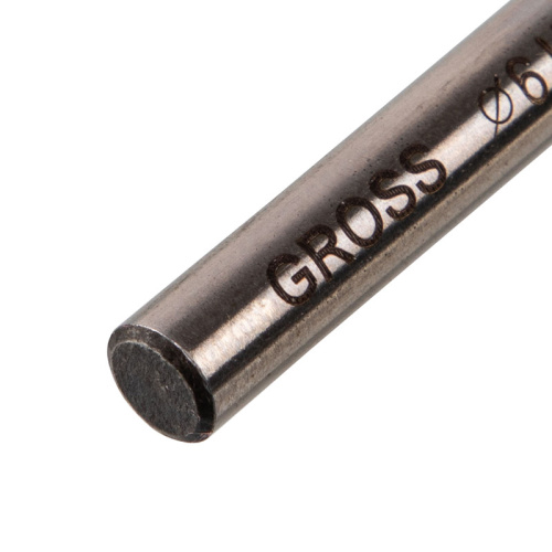 Сверло спиральное по металлу 6,0 мм, HSS, 338 W  Gross