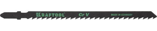 Полотна KRAFTOOL, T244D, для эл/лобзика, Cr-V, EU-хвост., 2шт