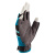 Перчатки комбинированные облегченные, открытые пальцы AKTIV, L Gross