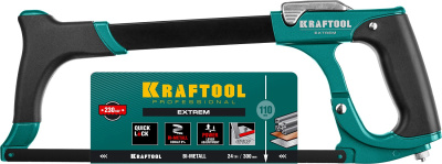 Ножовка по металлу, 230 кгс, KRAFTOOL EXTREM