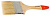 Кисть плоская ЗУБР "УНИВЕРСАЛ-СТАНДАРТ ", натуральная щетина, деревянная ручка, 100 мм