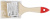 Кисть флейцевая "Оптима", натур. cветлая щетина, деревянная ручка 2,5" (63 мм)