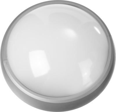 Светильник STAYER "PROFI" PROLight светодиодный, IP65, встроен сенсор, круг, металлик, 4000К