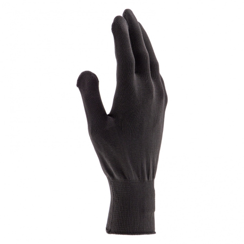 Перчатки нейлон, ПВХ точка, 13 класс, чёрные, XL Россия