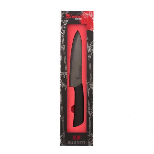 Нож кухонный "Migoto", диоксид циркония черный, 7"/175 мм, CERAMICS MTX