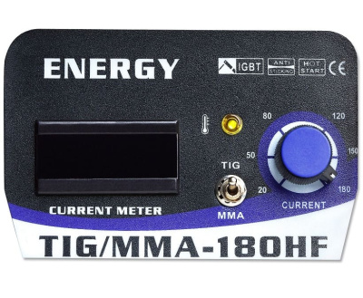 Аргонодуговой сварочный аппарат TIG/MMA 180 HF ENERGY