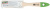 Кисть флейцевая "Микс", смешанная натуральная и искусственная щетина, деревянная ручка  1" (25 мм)