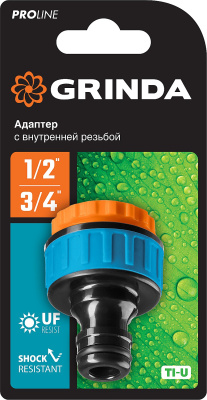 Адаптер штуцерный PROLine TI-U (1/2"x 3/4"; ВР) Grinda 8-426405_z01