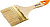 Кисть флейцевая DEXX, деревянная ручка, натуральная щетина, индивидуальная упаковка, 100 мм