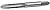 Метчик ЗУБР "МАСТЕР" ручные, одинарный для нарезания метрической резьбы, М5 x 0,8 